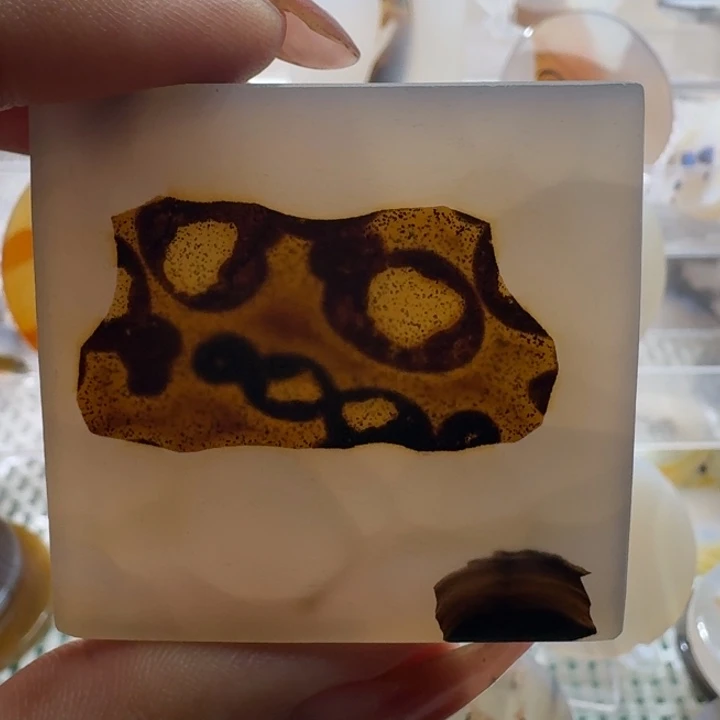 睦***风玛瑙/玉髓未镶嵌项链