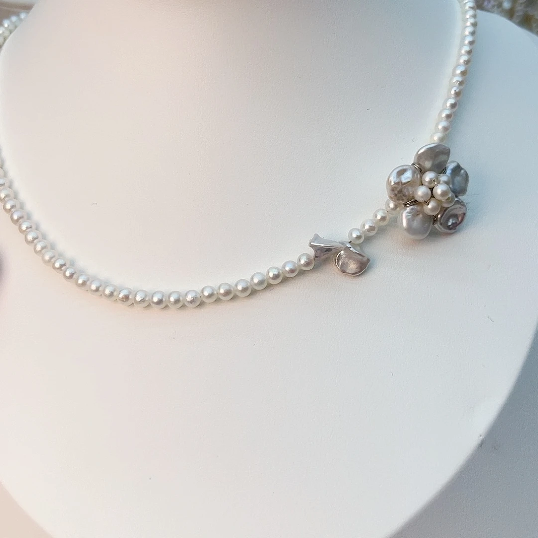 颈饰淡水珍珠未镶嵌