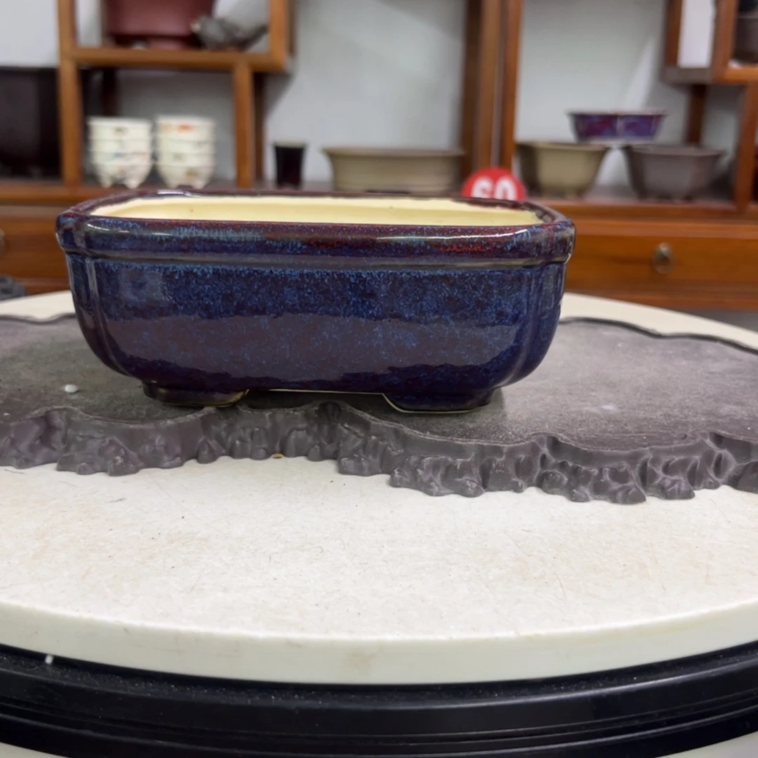 紫砂花盆瑕疵突起6-17-14