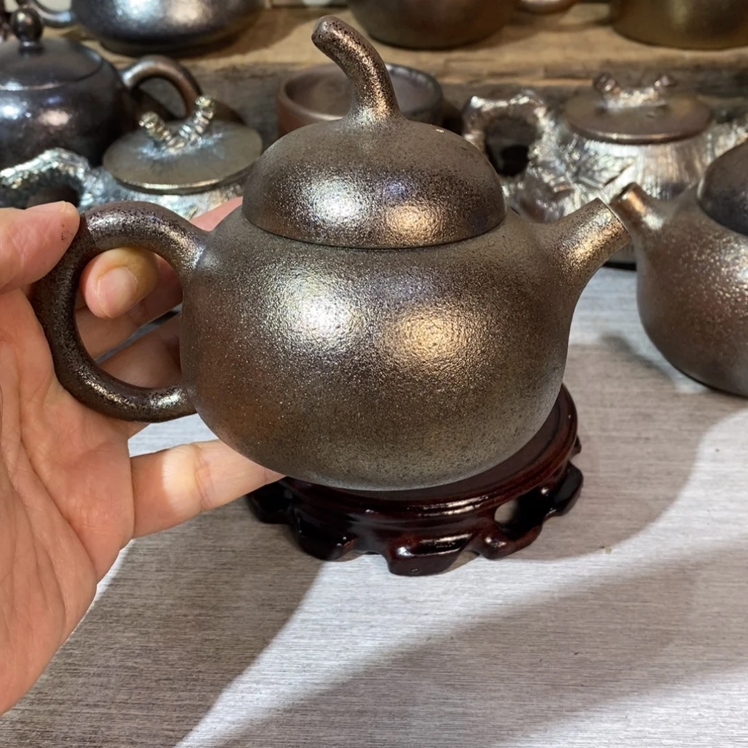 *****云南建水紫陶柴烧壶微瑕不退不换