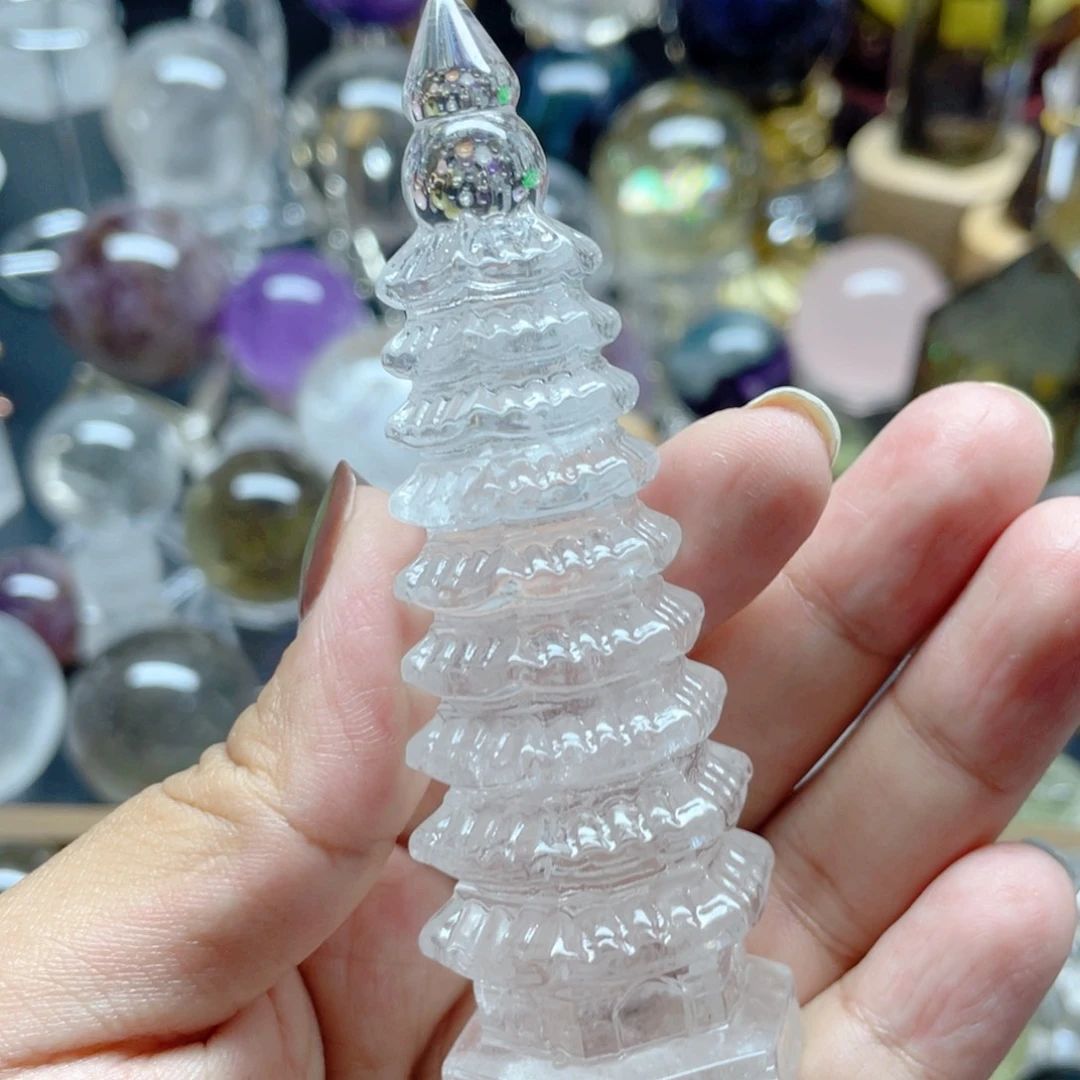 白水文昌塔未镶嵌水晶