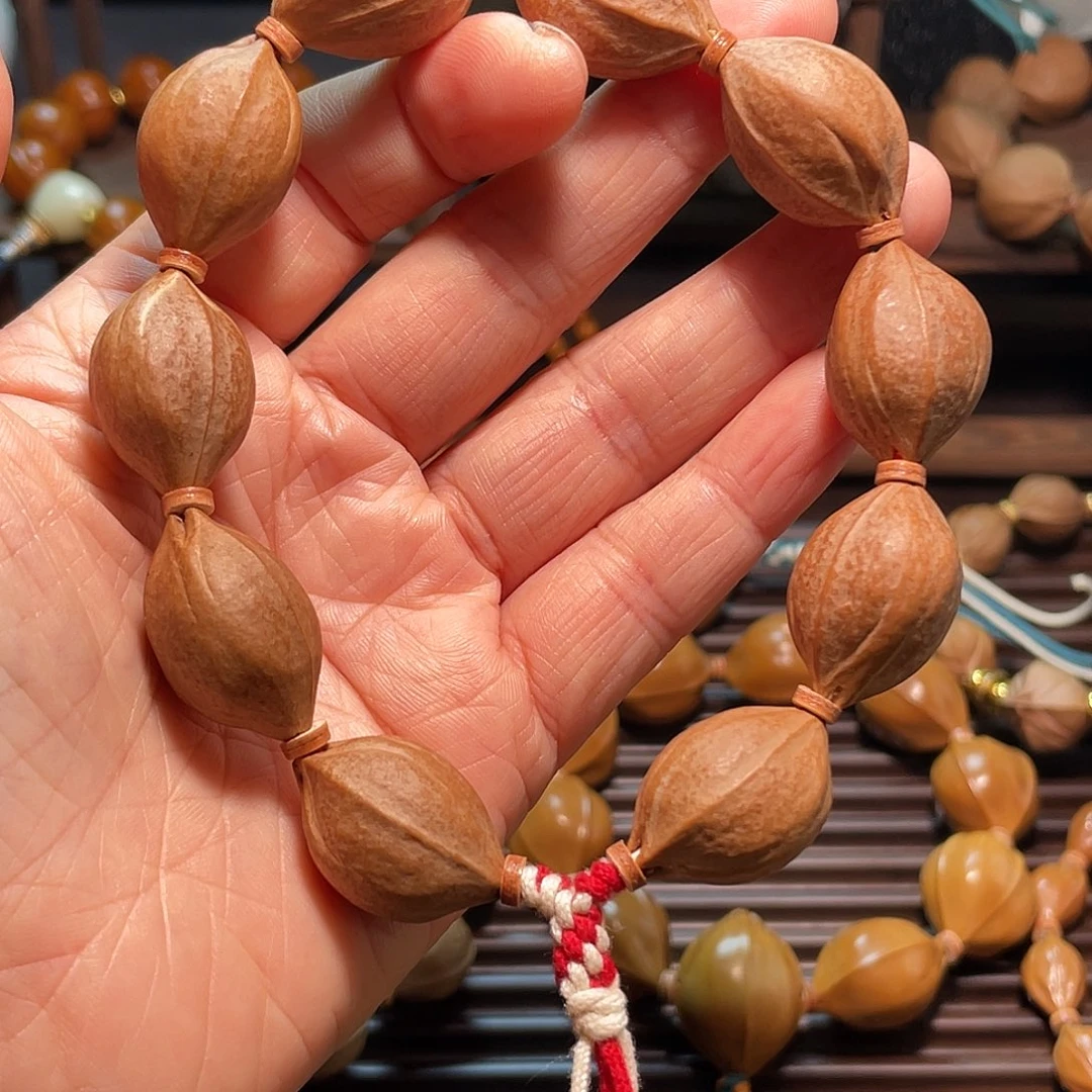 实***师橄榄核手串/手链1.7x2.6