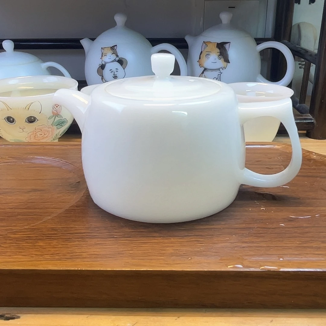 璞玉井栏壶一整套