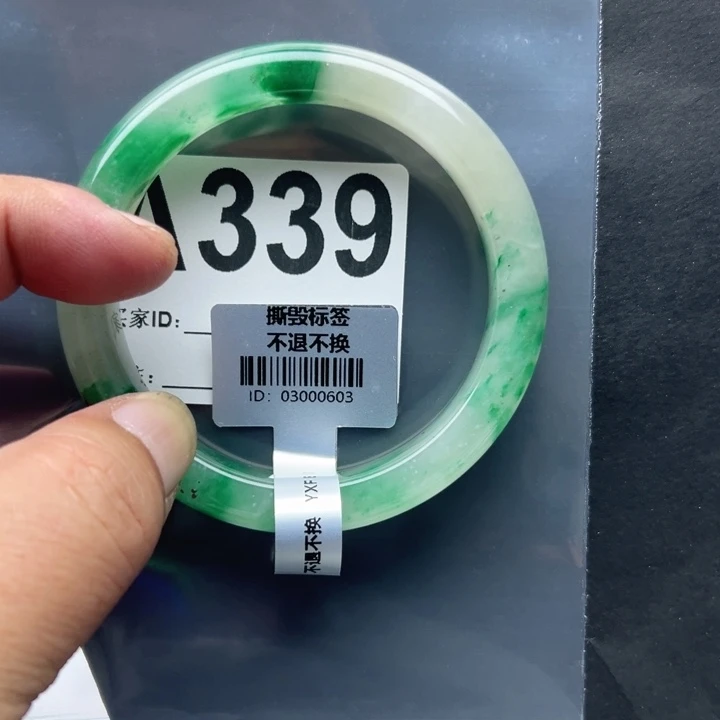 石英质玉未镶嵌手镯58.9-339