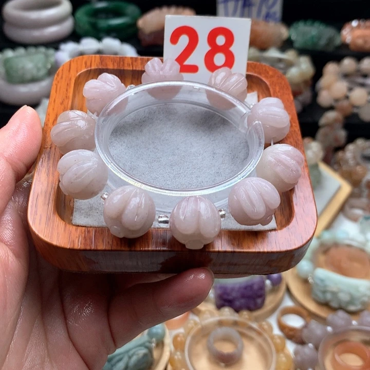 石英质玉手链未镶嵌