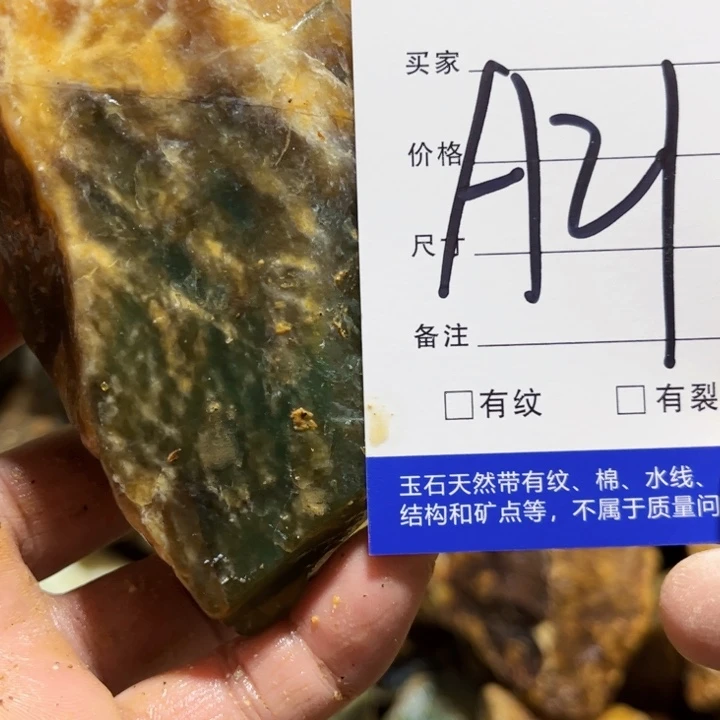 蛇纹石玉未镶嵌原石