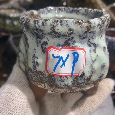 粗陶花盆手工花盆制作