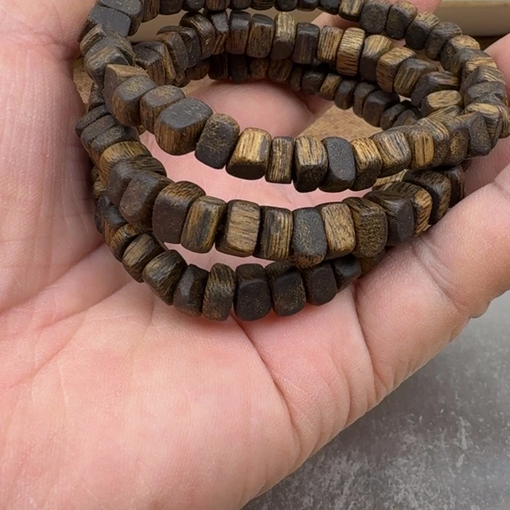 青***垚沉香手串张勺子手串20克加
