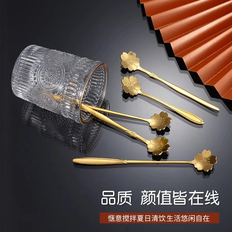 咖啡勺子长柄精致高档不锈钢勺蜂蜜搅拌勺燕窝甜品搅拌勺