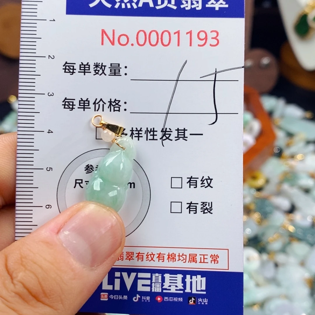 颈饰未镶嵌翡翠1193