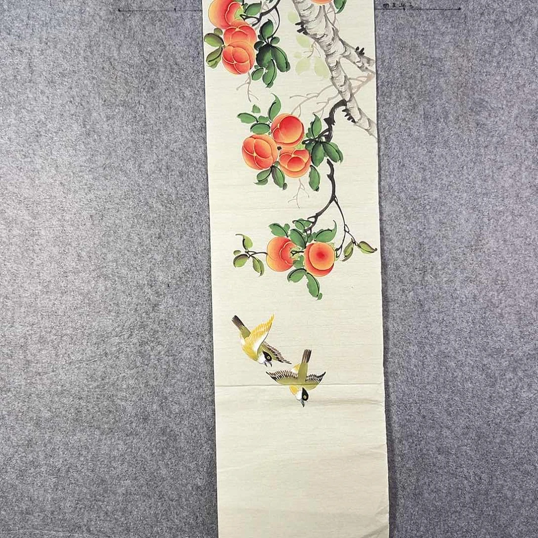 国画802 花鸟在此鸣叫时还要