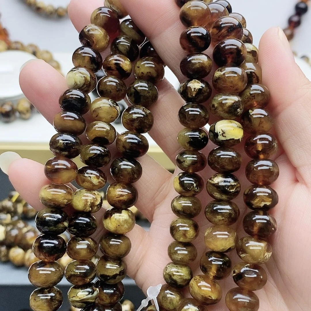 琥珀颈饰未镶嵌琥珀10