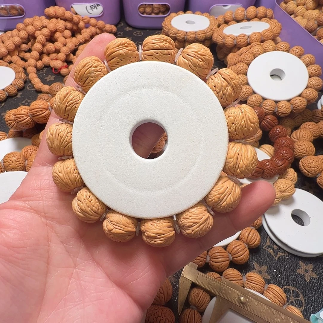 手串桃核龙鳞凤尾15+