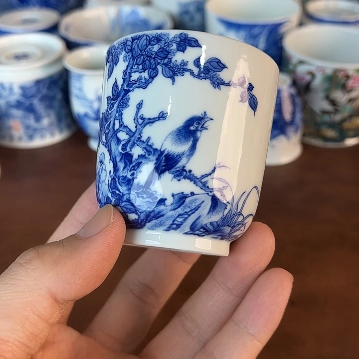 瓷片景德镇全手工手绘陶瓷