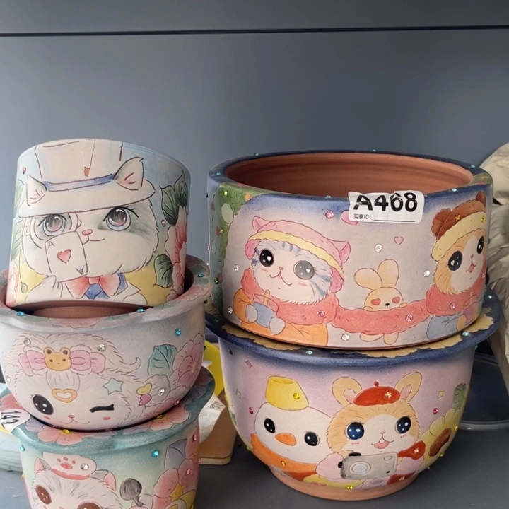 景德镇陶瓷多肉花盆