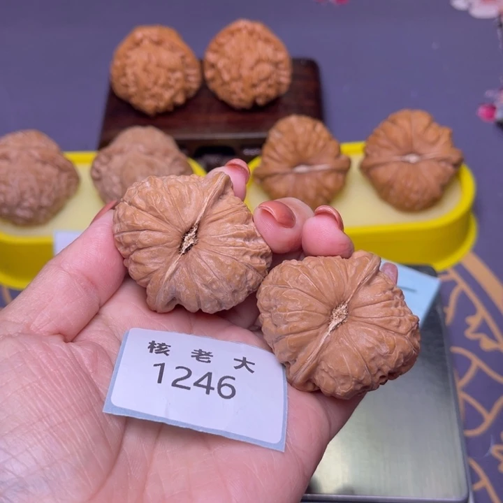文玩核桃把件南瓜41.1246
