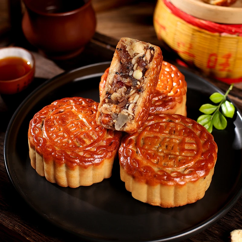 旺琪泰广式五仁传统手工月饼