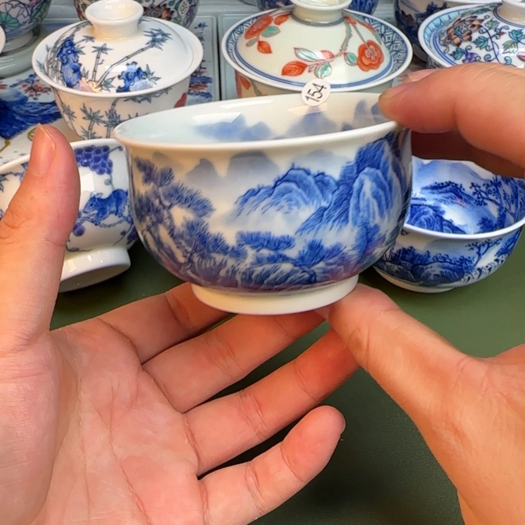 彦祖纯手工手绘茶具154