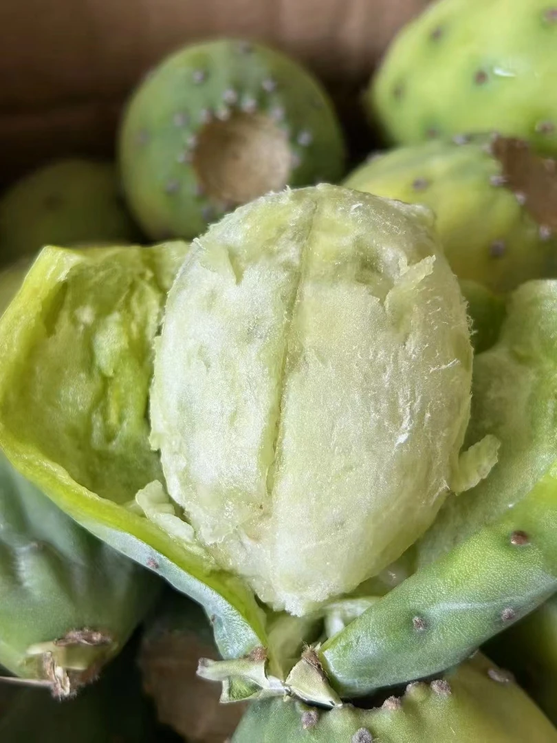 仙人掌果   仙桃 白钻梨果大果  新鲜采摘去刺基地直发足斤果净重