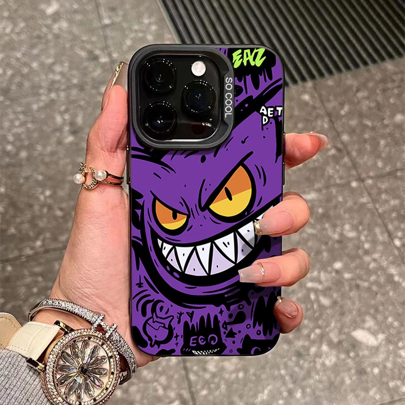 邪恶大耿鬼适用苹果16/15手机壳iphone14Promax元气13软12防摔11x