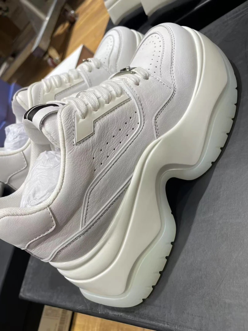 [兮希]女鞋百搭通勤休闲系带板鞋 JJ24SS-2229W