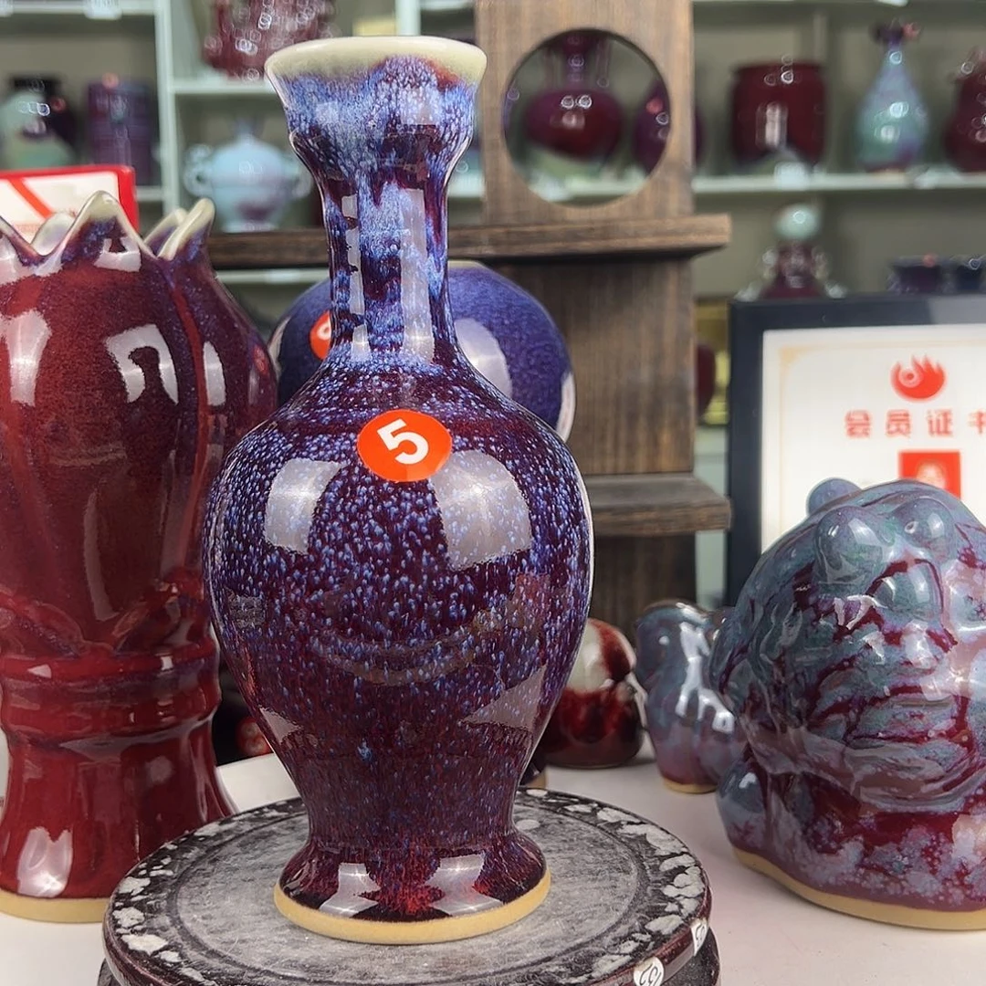 摆件郑家钧窑摆件