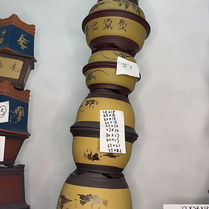 51紫砂花盆紫砂花盆