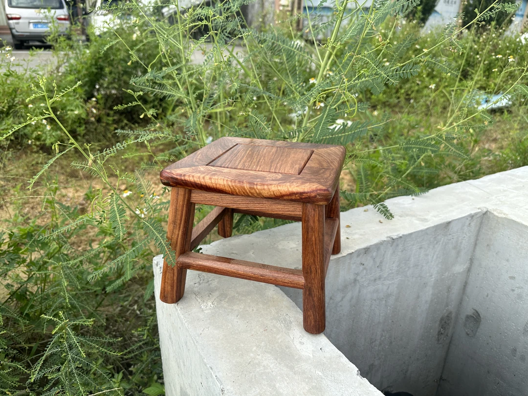 好兄弟家具富贵凳换鞋凳全材刺猬紫檀木
