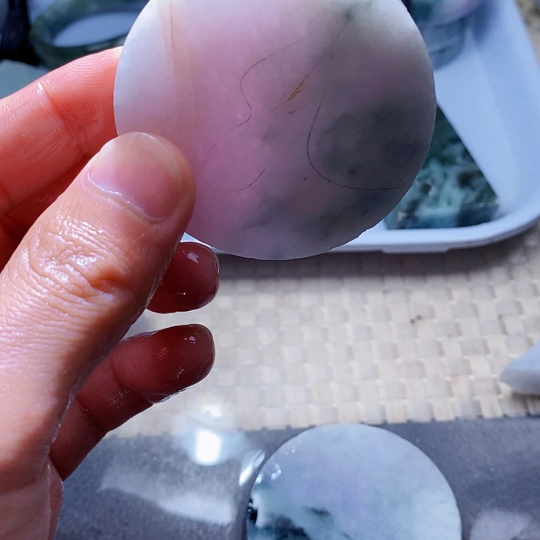 翡翠未镶嵌颈饰888