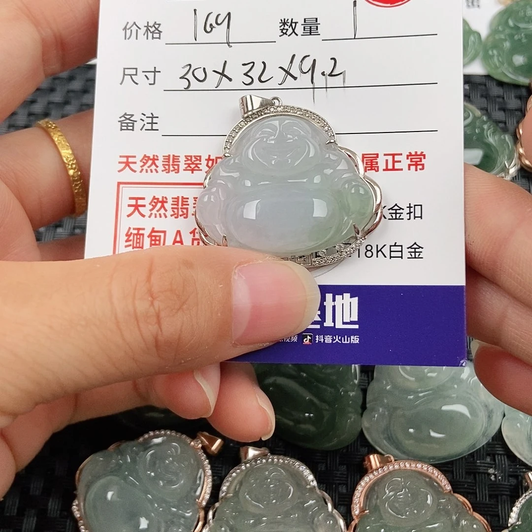 翡翠银S925镶嵌颈饰