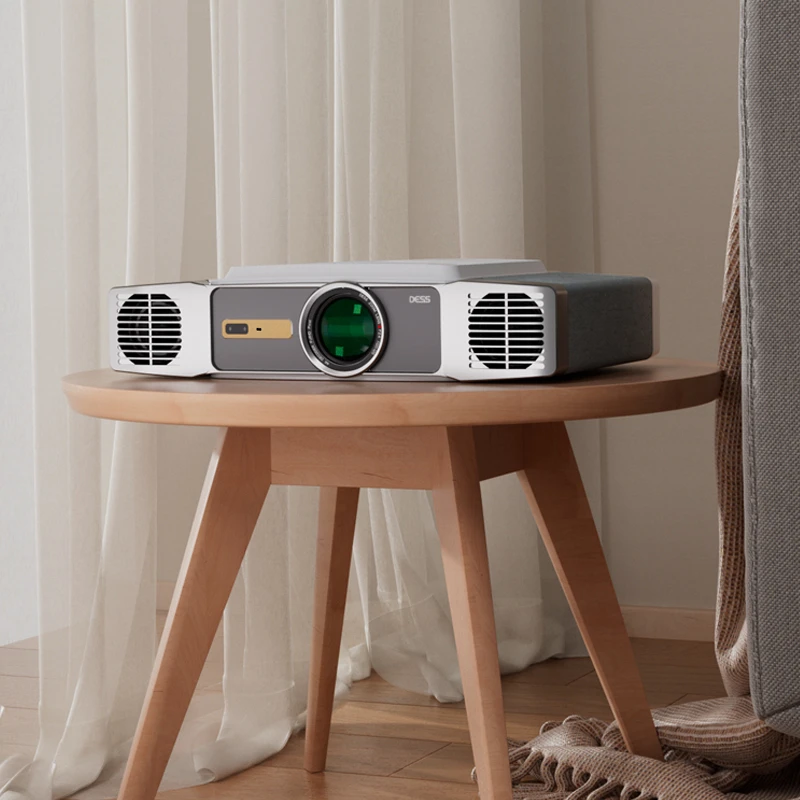 DESS旗舰升级版封闭直投家庭影院新款投影仪AI高清4K大屏办公投屏