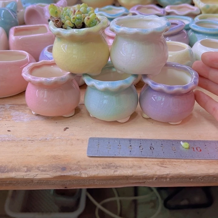 陶瓷花盆当场凑满12包邮