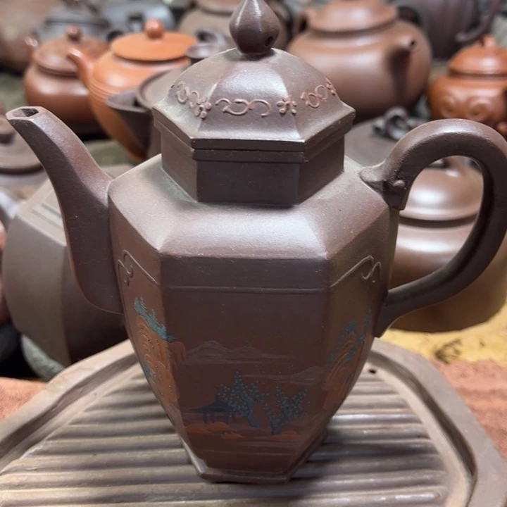 茶壶紫砂紫砂艺术学院的学生