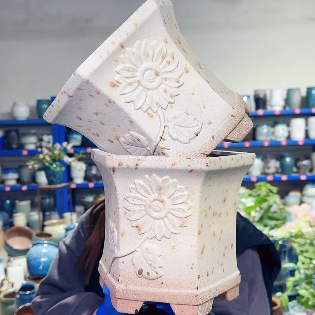 花盆紫砂高17口20