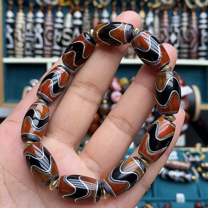 玛瑙/玉髓手链合金用****8