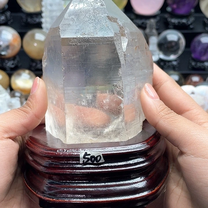 天然水晶未镶嵌水晶午**啡