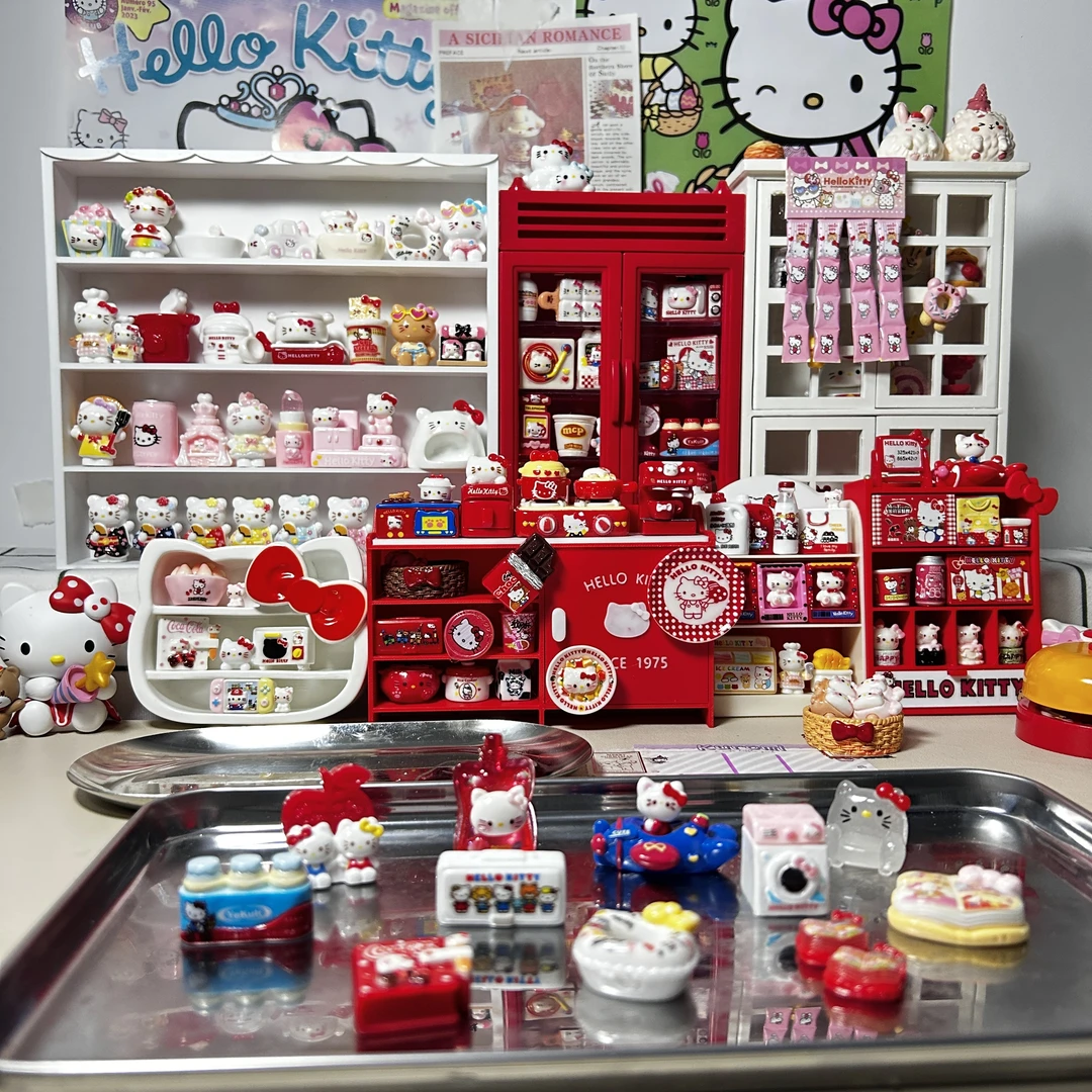 100+款猫猫可爱树脂冰箱贴奶油胶配件对对碰