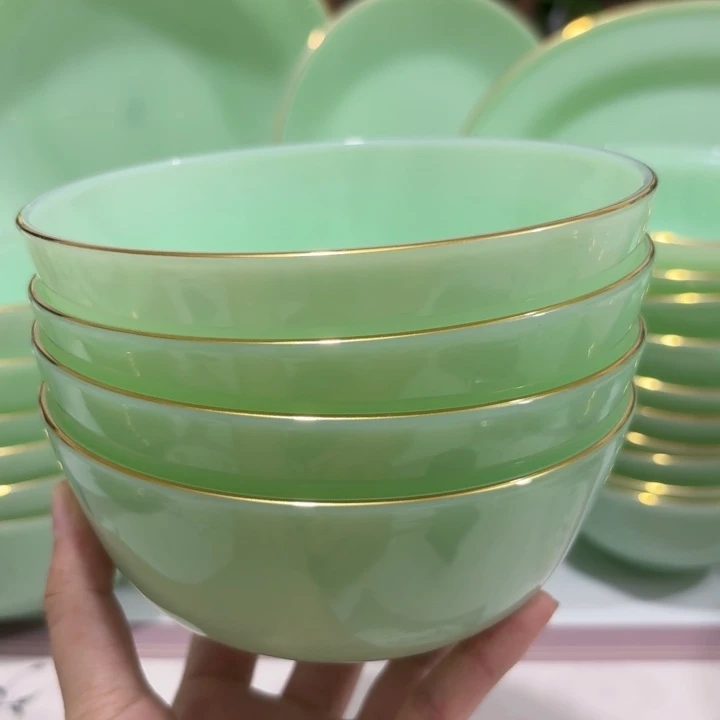 瓷景德镇陶瓷5.5寸4个