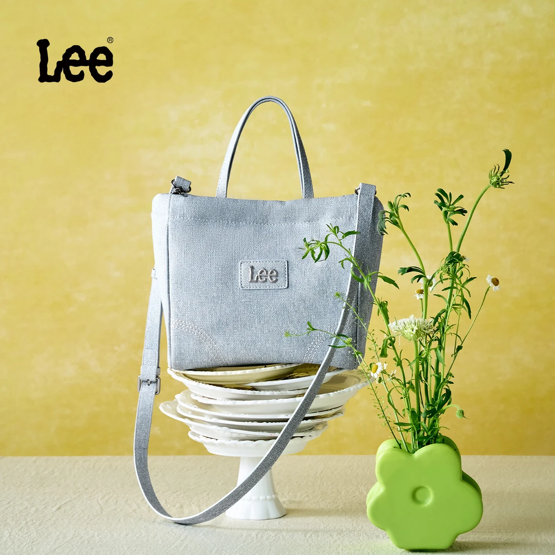 LeeSoufflTote简约舒芙蕾托特休闲百搭牛仔纹路皮包