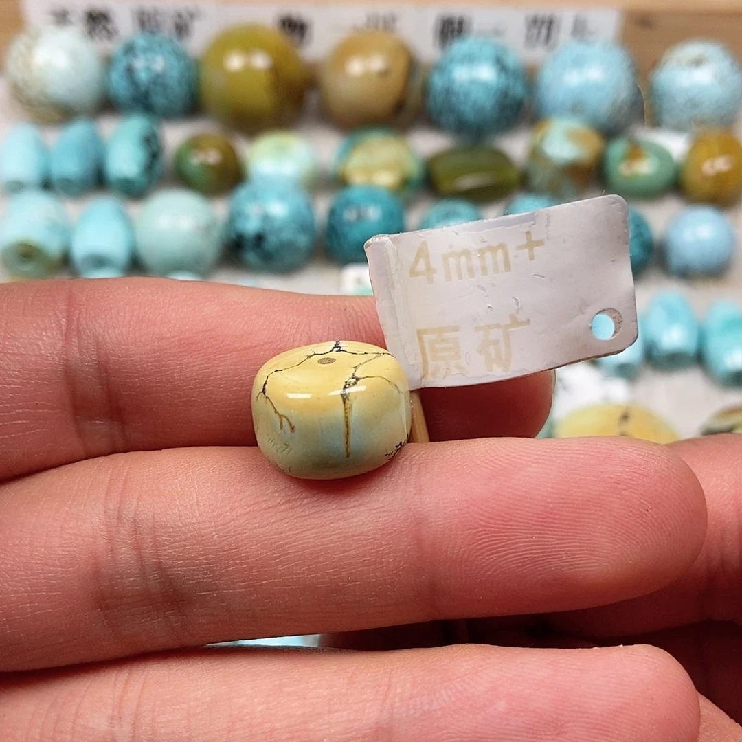 未镶嵌绿松石珠宝半成品