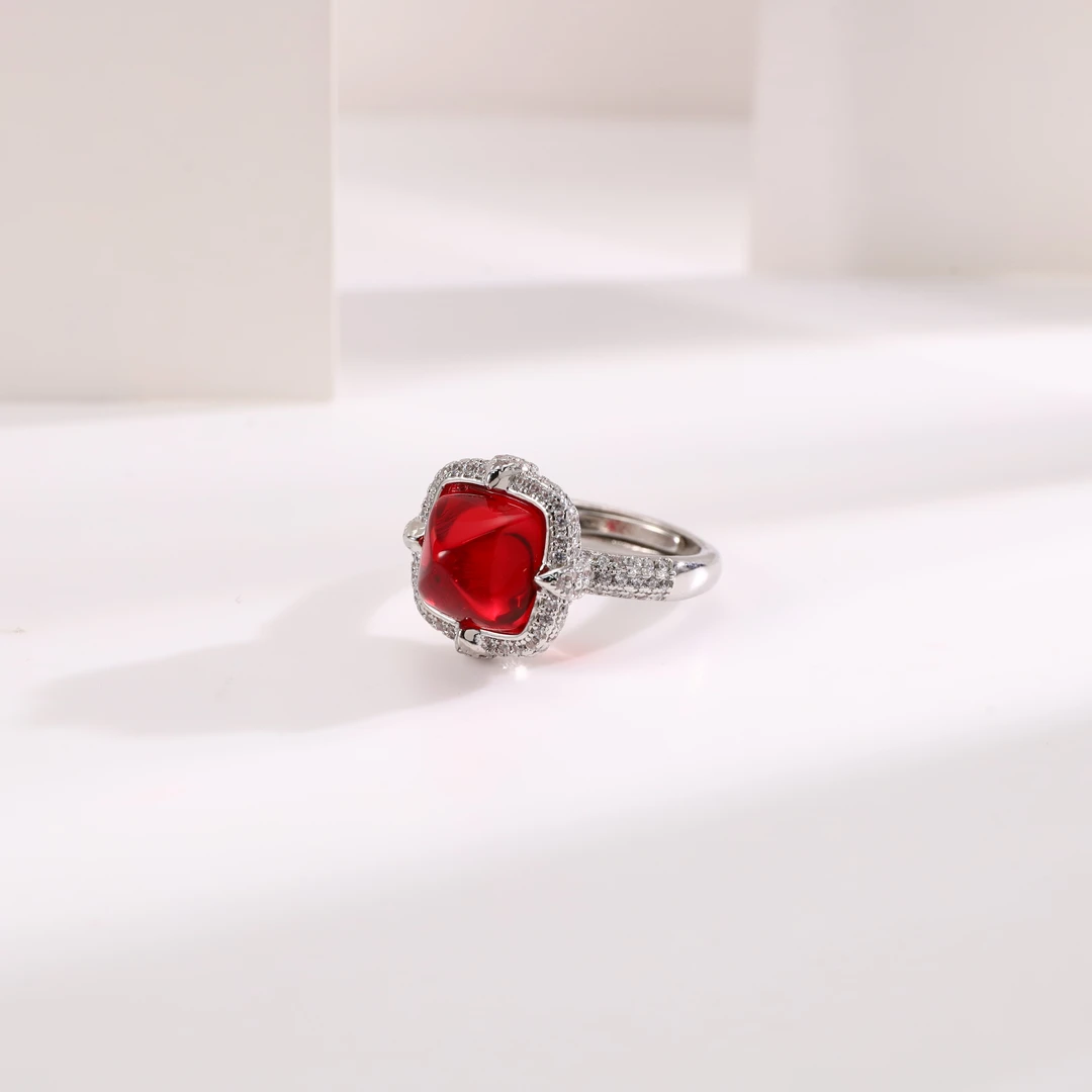 铜合金戒指 【Lisa Nik】美·重工镶嵌精致戒指 AW145XAJC-06784