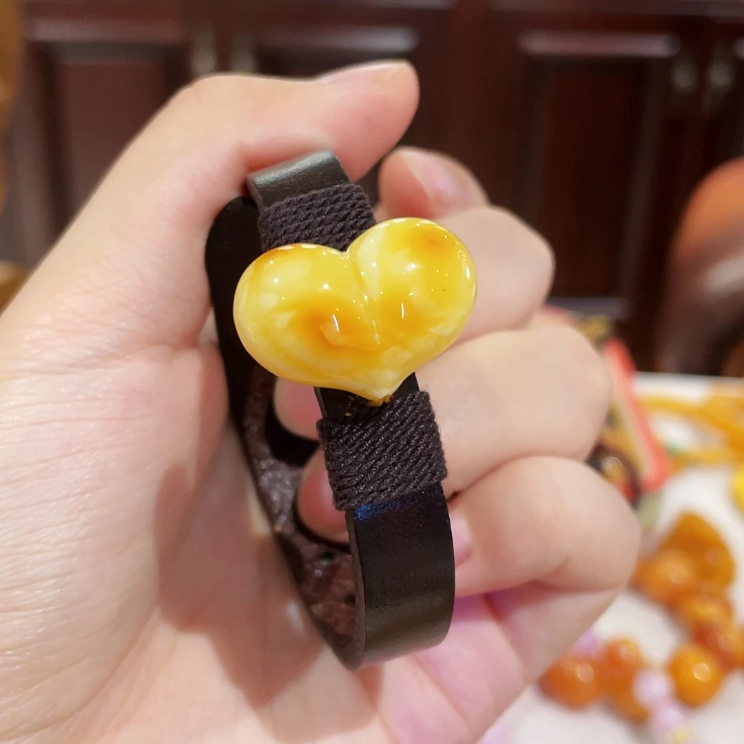 蜜蜡未镶嵌手链手串