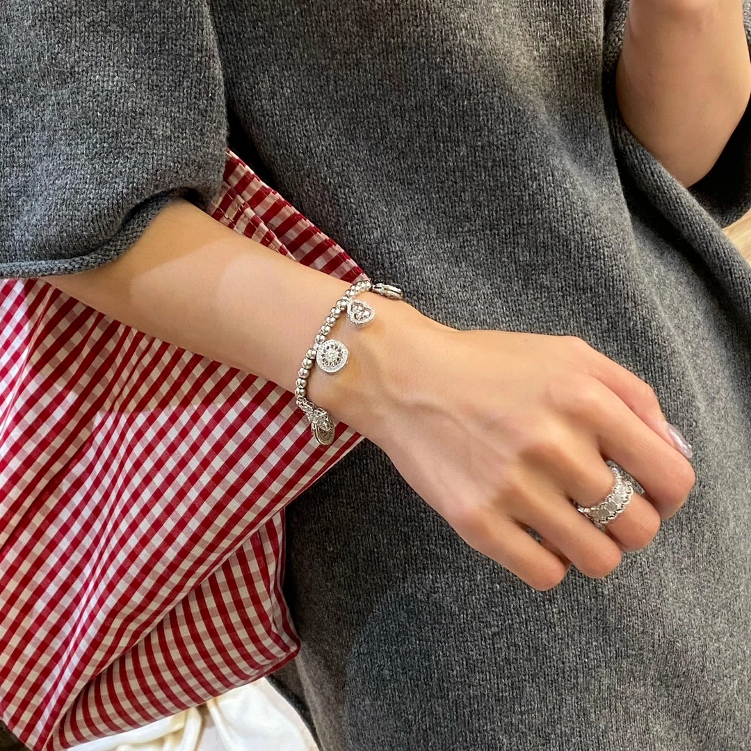 925银合成锆石手链 气质时尚百搭多款式简约小众个性手链