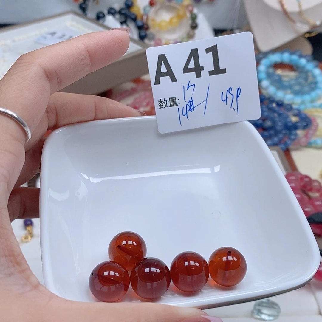 血珀珠宝奇石未镶嵌A41