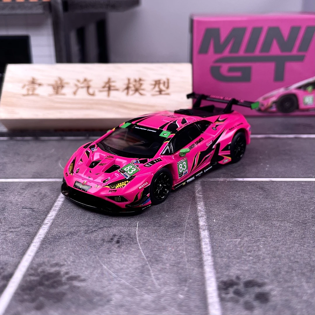 【壹童现货】MINIGT 1:64 兰博基尼GT3 EVO2 772号 合金汽车模型