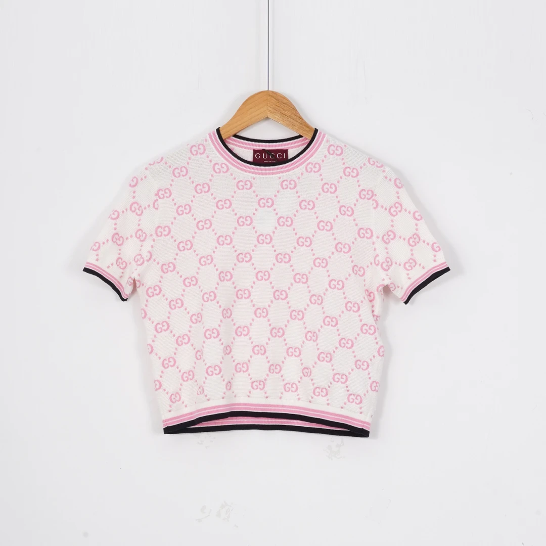 99新 GUCCI/古驰 绵/SC1191/短袖/S码/古驰女装