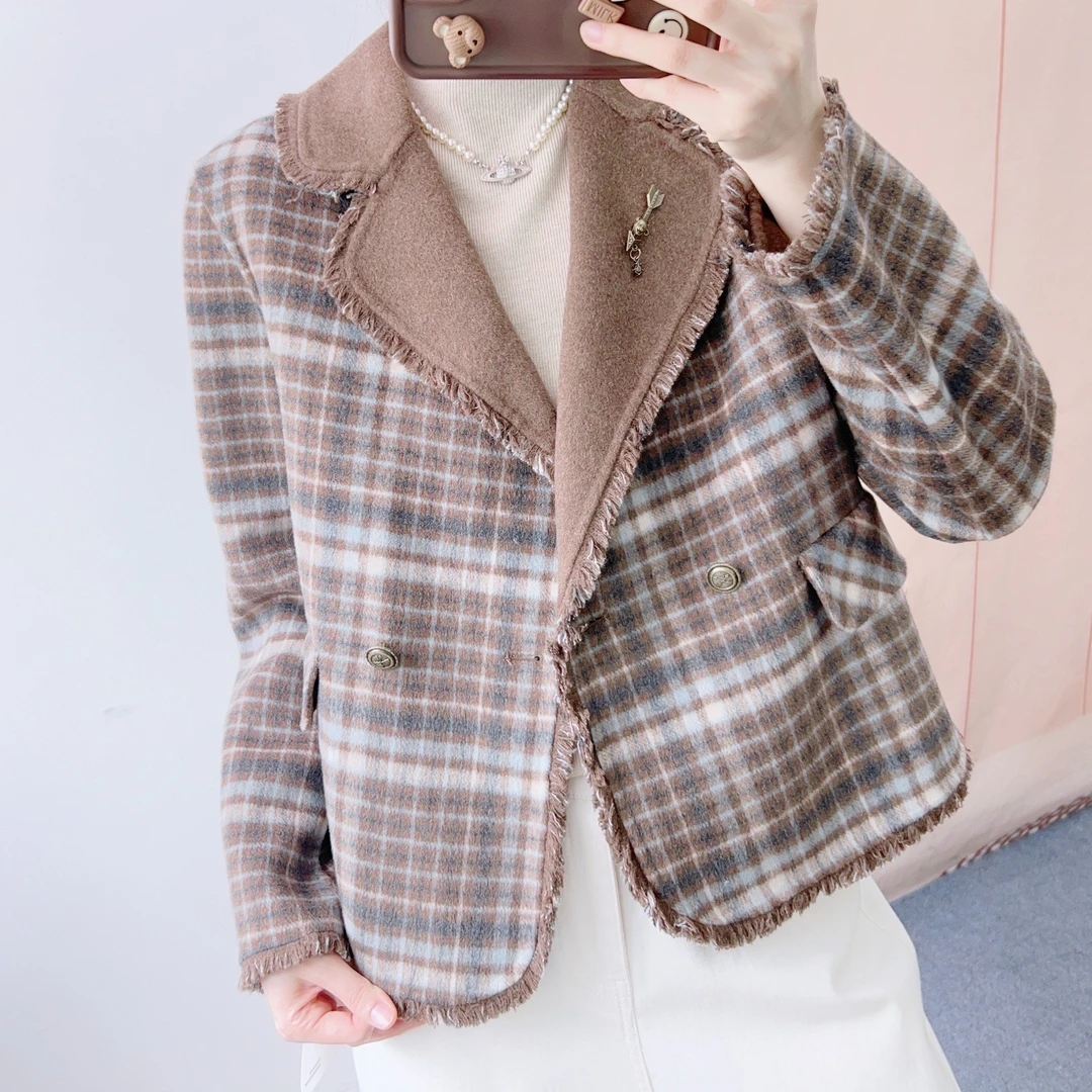 361秋冬时尚汉派时尚休闲百搭双面外套6361/GP