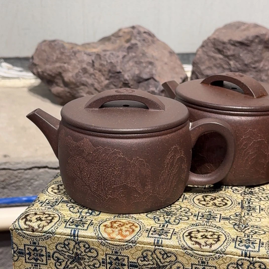 茶壶紫砂原矿原石的制作方法是