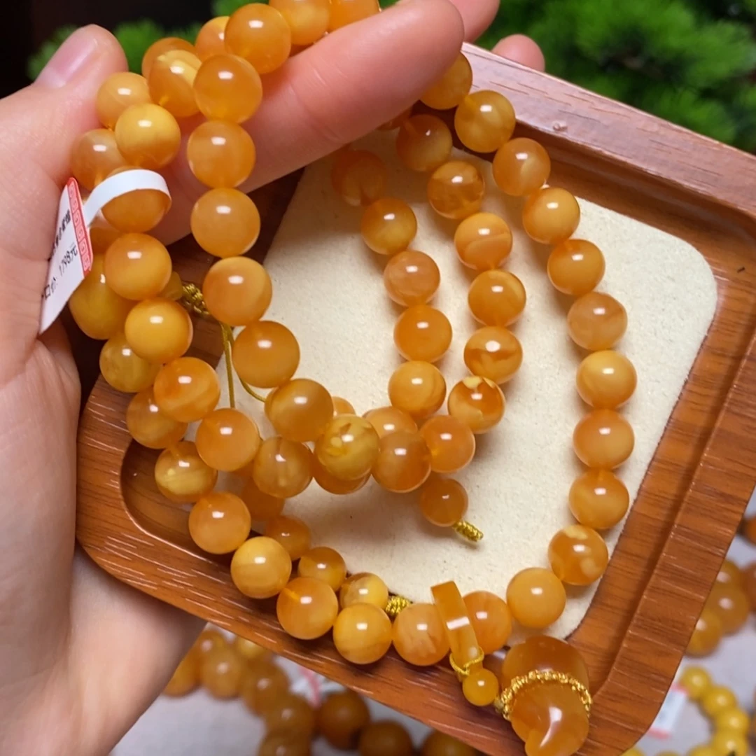 【闪购商品】手链蜜蜡未镶嵌手串