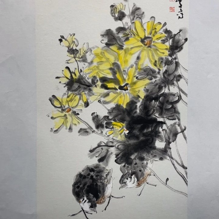 国画原创原创设计作品